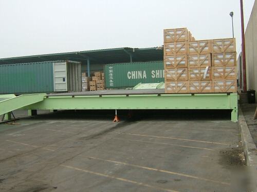 Portable loading dock, platform, forklift ramp