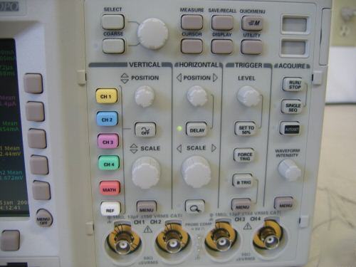 Tektronix TDS3034B oscilloscope, 300 mhz, w/ TDS3GV