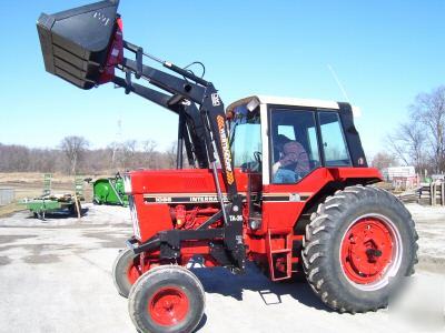 Westendorf ta-26 front end loader, massey tractors