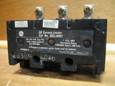 Ge general electric current limiter TECL36007 7 amp a
