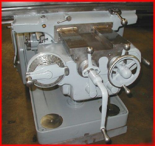 Kearney & trecker 3CK 15HP horizontal mill from navy 