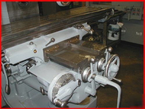 Kearney & trecker 3CK 15HP horizontal mill from navy 