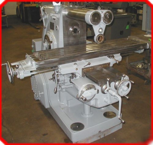 Kearney & trecker 3CK 15HP horizontal mill from navy 