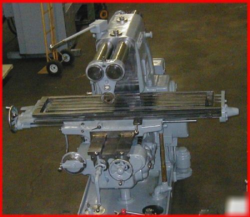 Kearney & trecker 3CK 15HP horizontal mill from navy 