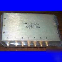 Mini-circuits ZC6PD-1900 6 way power divider/splitter