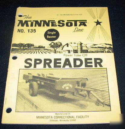 Minnesota no 135 spreader single beater