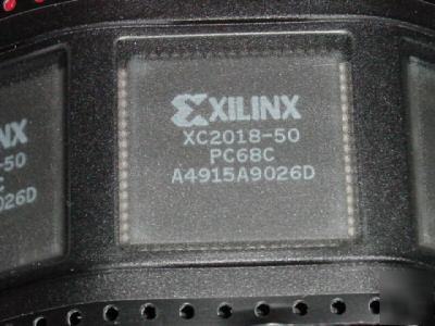 31 pcs. xilinx# XC2018-50PC68C, plcc package