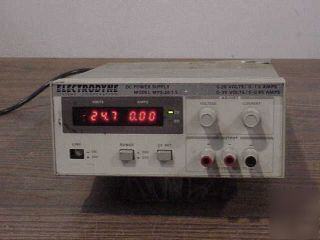 Electrodyne #mps-20-1,5 dc power supply