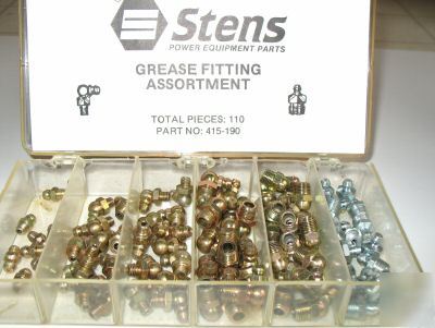 Grease fitting assortment 70 fittings
