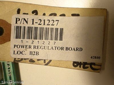 K&t power regulator board p/n 1-21227