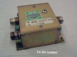 Tx rx systems 850 mhz isolator 2 way radio
