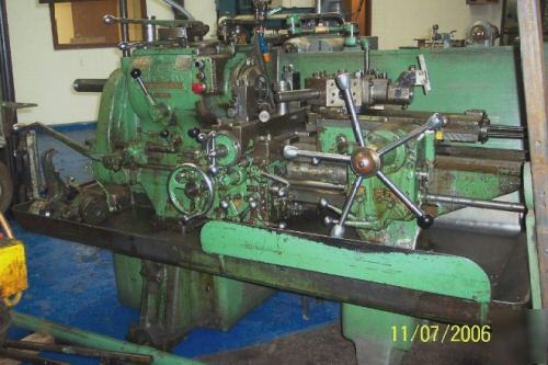 W & s no. 3 turret lathe mega tooling landis die head