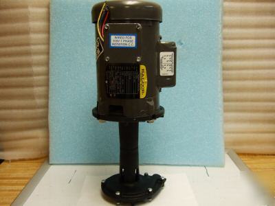 Baldor pump 1/3HP,3450RPM,1PH,60HZ,56C,3413L,open,F1 