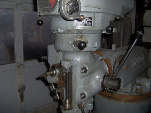 Bridgeport milling machine variable speed prof. rebuilt