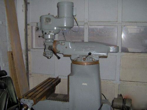 Bridgeport milling machine variable speed prof. rebuilt