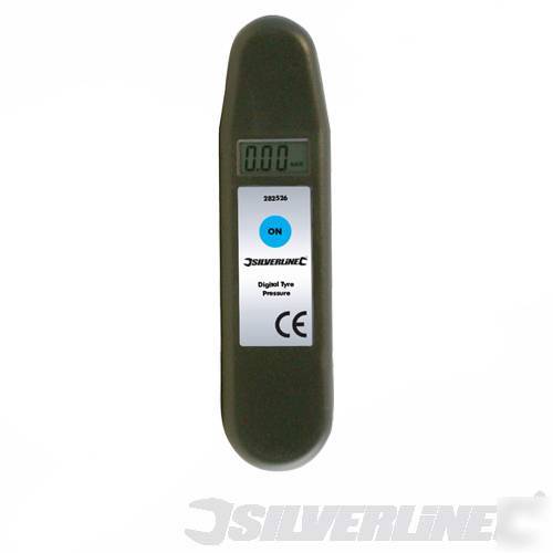 Digital car/van/lorry tyre pressure gauge 282526