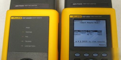 Fluke dsp-FTA410 mm fiber modules 4 dsp 4000 4100 4300