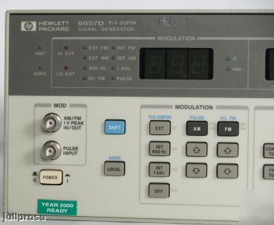 Hp/agilent 8657D pi/4 dqpsk signal generator 1030MHZ