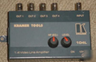Kramer tools 1.4 video line amplifier 104L