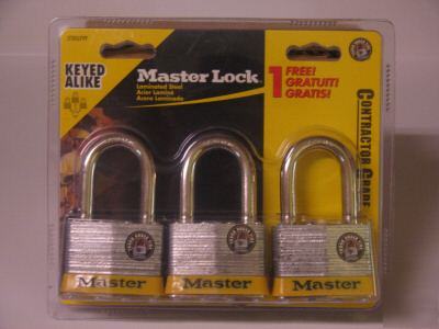 Master lock 5TRILFPF set of 3 keyed alike