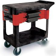 Rubbermaid trades cart mobile workcenter rcp 6180