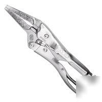 Vise grip long nose locking pliers w/cutter 4LN