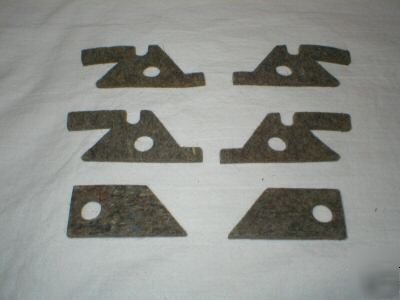 Way wiper kit for bridgeport milling machines, cnc