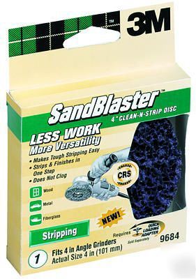 New brand 3M sandblaster stripping disc 4