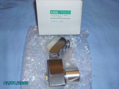 New * * ckd solenoid valve HVB41-8N-5-3H 100VAC bnib