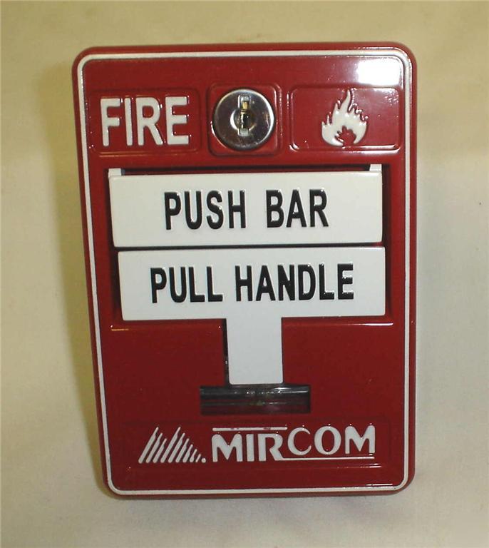 New mircom fire manual pull station/handle alarm