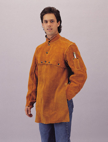 New tillman 3221-20XL leather cape sleeve & bib - 