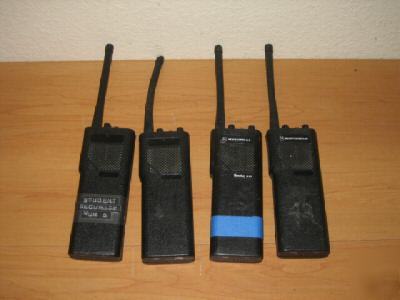 4 motorola radius P50 radios