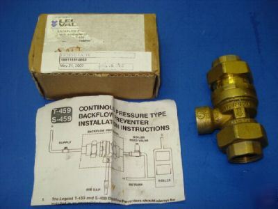 Backflow preventors atmospheric vent t-459