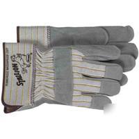 Boss mfg co glove leather palm l stallion 1290L