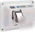Commercial auto sensor hand dryer recessed R76-iw 