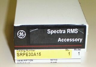 Ge spectra circuit breaker rating plug SRPE30A15