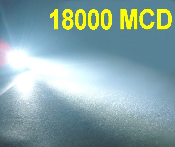 New 50 x white 5MM 18000MCD led lamp super bright leds