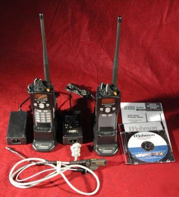 New ef johnson vhf 51SL & 5100 land mobile radios (2)