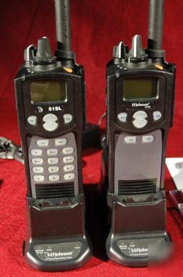 New ef johnson vhf 51SL & 5100 land mobile radios (2)