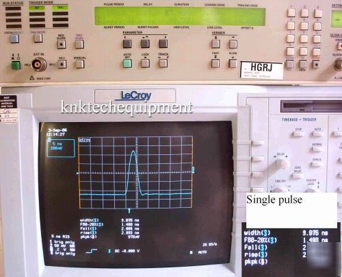 Philips fluke pm 5781 125 mhz programmable pulse gen