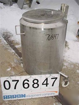 Used: mueller kettle, 40 gallon, stainless steel, verti