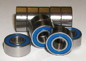 Wholesale lot 10 bearings 2X5 stainless 2X5X2.3 sealed