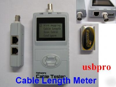 Wire digital cable tool length meter indicator tester