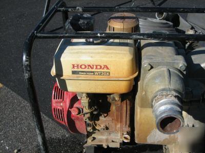3 inch honda trash pump (used) WT30X