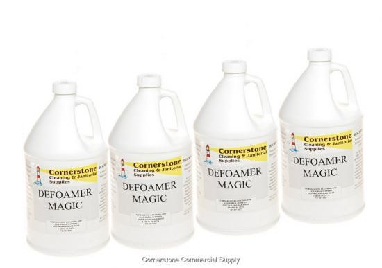 Carpet cleaning agent defoamer magic 4/1 gallon case