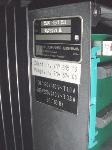 Cnc (3) axis control for bridgeport series 1/i mdi mill