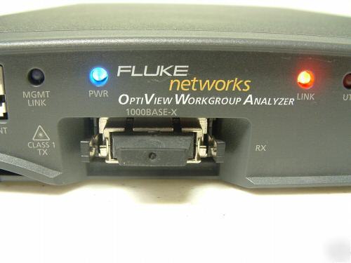 Fluke optiview workgroup pro gigabit opv-wga gig analyz