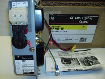 Ge total lighting control power supply rpwr-115 RPWR115