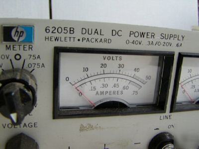 Hp - agilent 6205B 0-40V/0-1.5A dc dual power supply