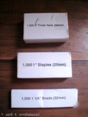New lot of 3 bostitch nailers sb-100SX,sb-125BN, &1664 